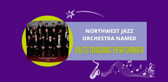 Northwest jazz orchestra named outstanding performer