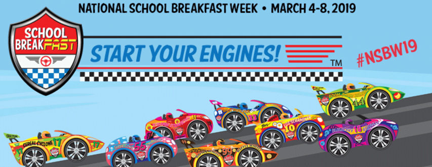 National School Breakfast Week during March 4 8, 2019